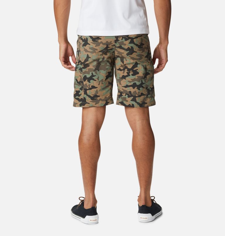Thumbnail: Men's Silver Ridge Printed Cargo Shorts, Color: Cypress Camo, image 2