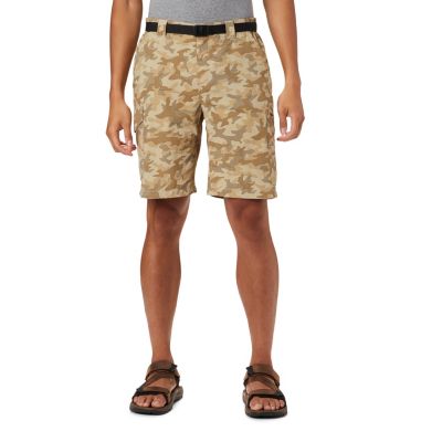 Men's Silver Ridge&trade; Printed Cargo Shorts Silver Ridge&trade; Printed Cargo Short | 318 | 28, Fossil Camo, front