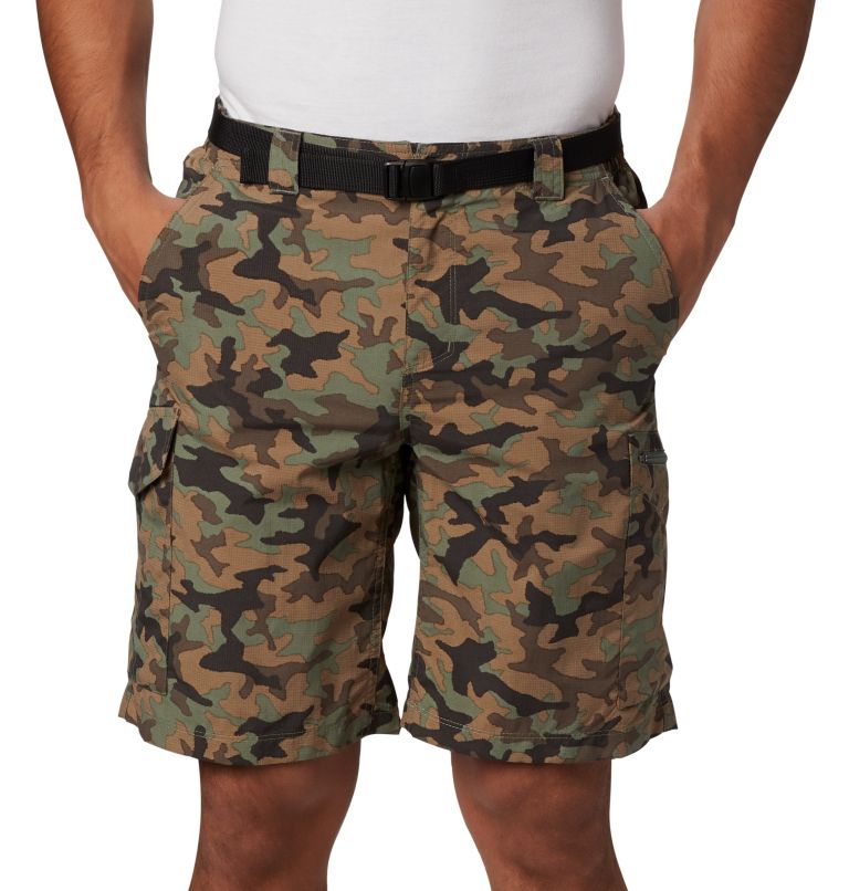 Thumbnail: Men's Silver Ridge Printed Cargo Shorts, Color: Cypress Camo, image 3