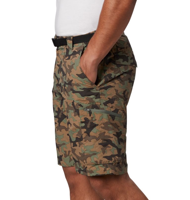 Thumbnail: Men's Silver Ridge Printed Cargo Shorts, Color: Cypress Camo, image 4
