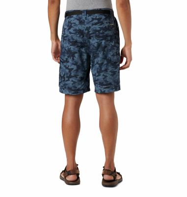 Men's Silver Ridge&trade; Printed Cargo Shorts Silver Ridge&trade; Printed Cargo Short | 466 | 28, Collegiate Navy Camo, back