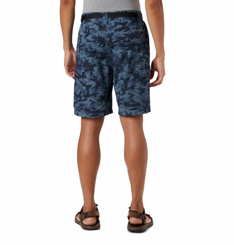 Thumbnail: Pantalón corto cargo de camuflaje Silver Ridge para hombre, Color: Collegiate Navy Camo, image 2