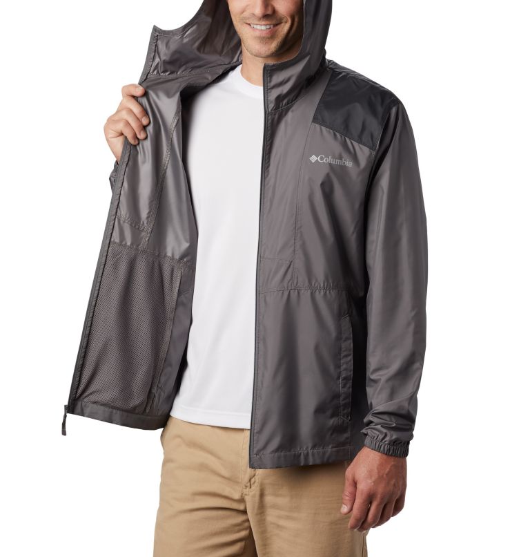 Men's Flashback Windbreaker, Color: City Grey, Shark, image 4
