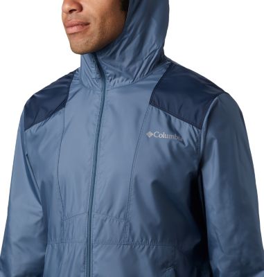 columbia windbreaker jacket mens
