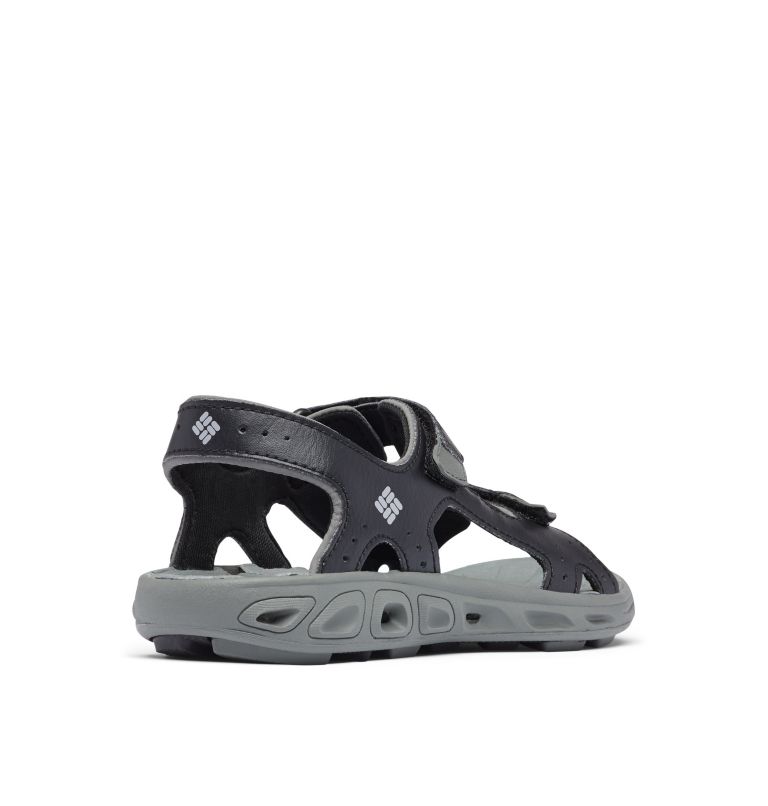 Big Kids’ Techsun Vent Sandal, Color: Black, Columbia Grey, image 9
