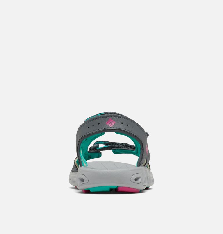 Thumbnail: Big Kids’ Techsun Vent Sandal, Color: Graphite, Haute Pink, image 8