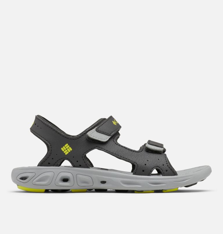 Big Kids’ Techsun Vent Sandal, Color: Dark Grey, Warning Yellow, image 1