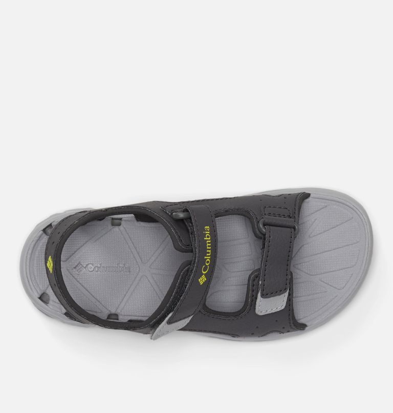 Big Kids’ Techsun Vent Sandal, Color: Dark Grey, Warning Yellow, image 3