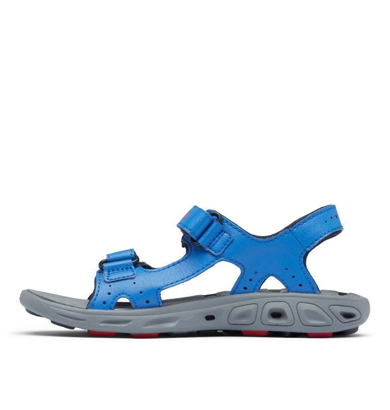 Big Kids’ Techsun Vent Sandal, Color: Stormy Blue, Mountain Red