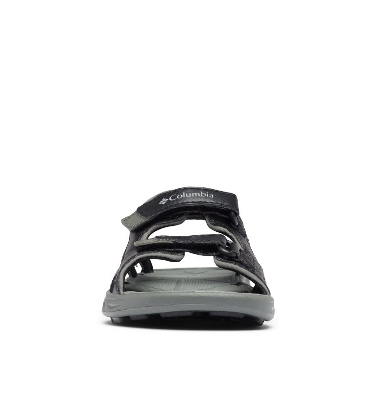 Thumbnail: Kids' Techsun Vent Sandal, Color: Black, Columbia Grey, image 7