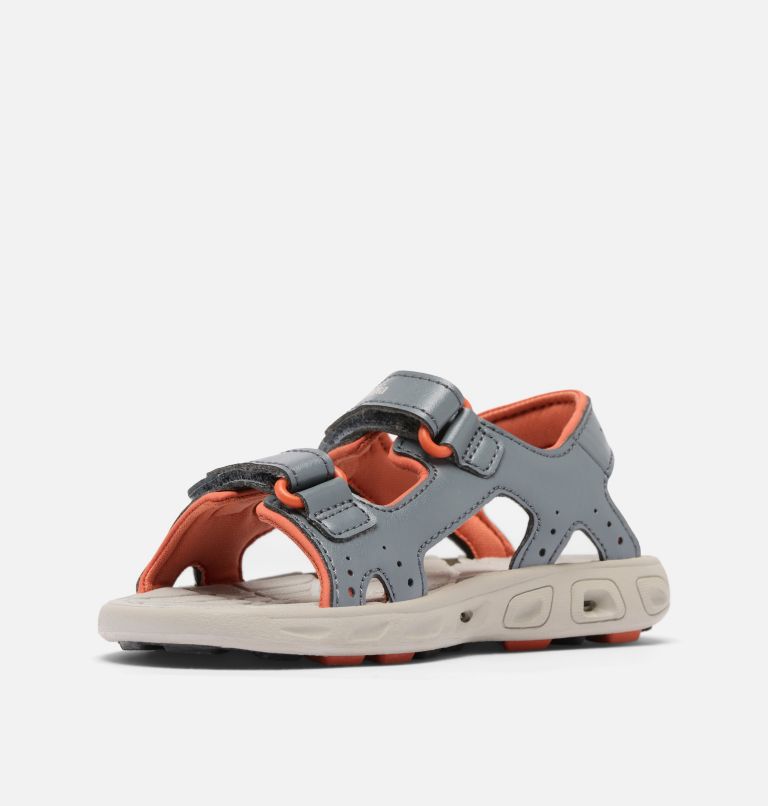 Little Kids' Techsun Vent Sandal, Color: Graphite, Tuscan, image 7