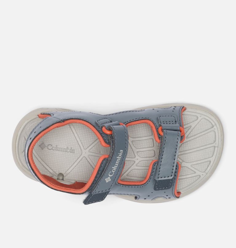 Little Kids' Techsun Vent Sandal, Color: Graphite, Tuscan, image 4