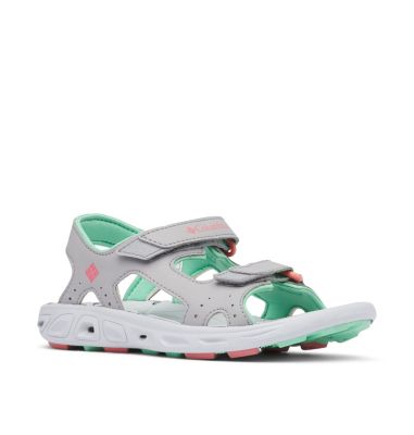 Kids' Techsun&trade; Vent Sandal CHILDRENS TECHSUN&trade; VENT | 426 | 10, Steam, Coral Bloom, 3/4 front