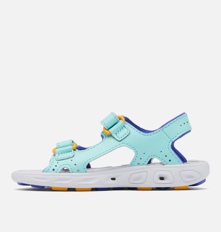Kids' Techsun Vent Sandal, Color: Aquarium, Bright Marigold, image 5