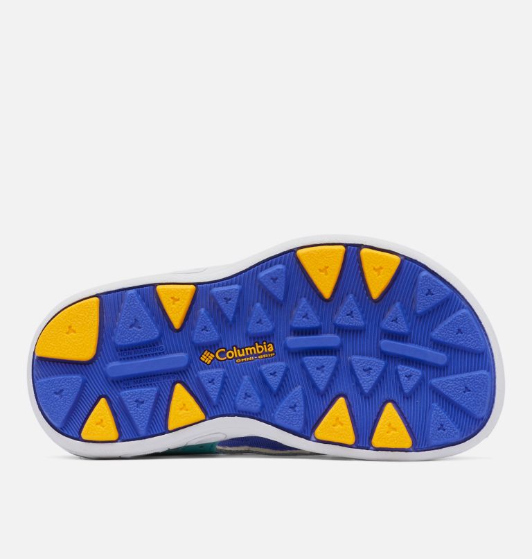 Kids' Techsun Vent Sandal, Color: Aquarium, Bright Marigold, image 4