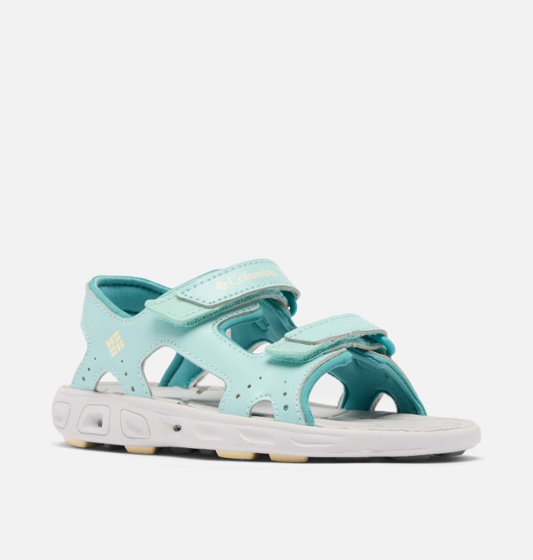 Little Kids' Techsun Vent Sandal, Color: Spray, Lemon Wash, image 2