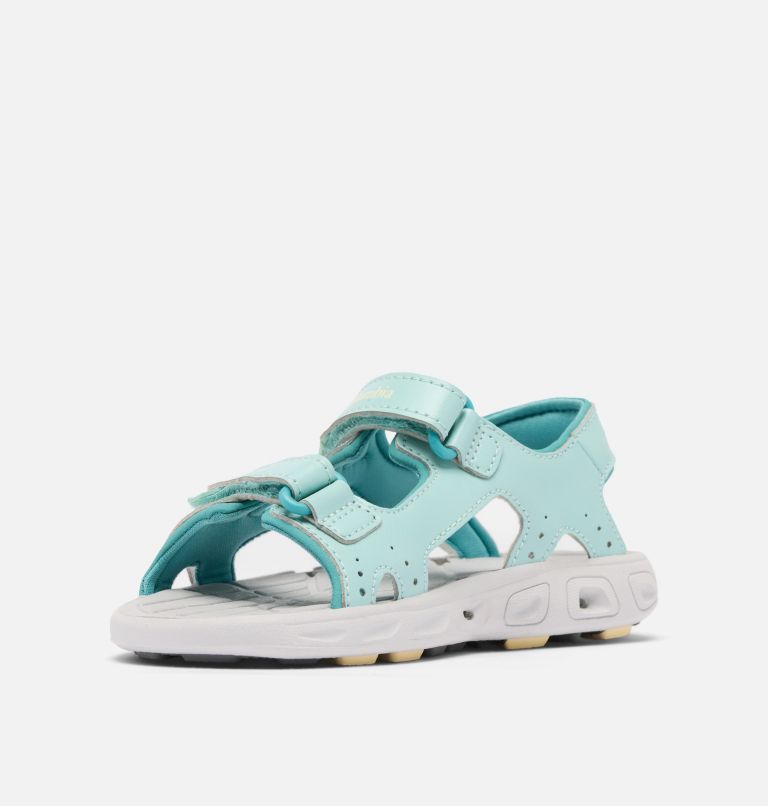 Little Kids' Techsun Vent Sandal, Color: Spray, Lemon Wash, image 6