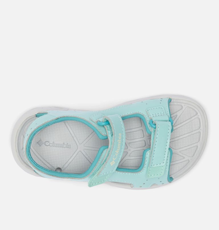 Little Kids' Techsun Vent Sandal, Color: Spray, Lemon Wash, image 3