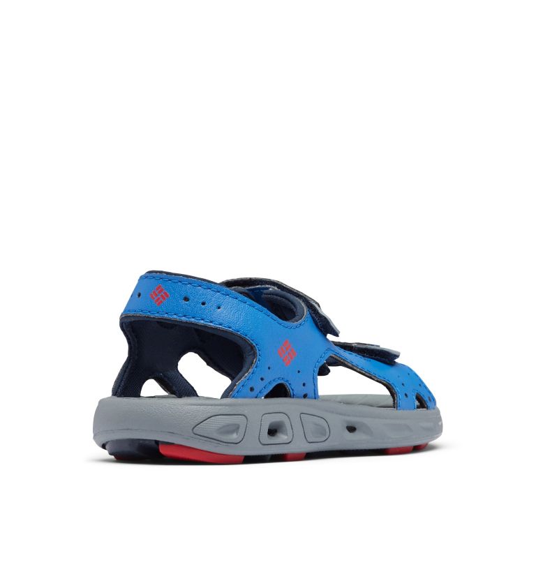 Kids' Techsun Vent Sandal, Color: Stormy Blue, Mountain Red, image 9