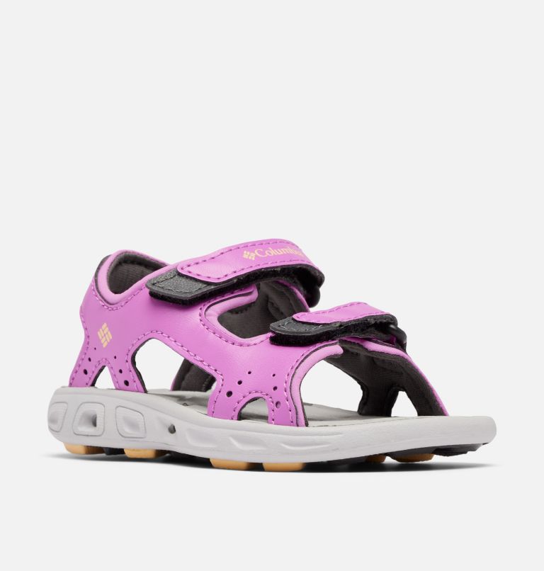 Little Kids' Techsun Vent Sandal, Color: Berry Patch, Sunkissed, image 3