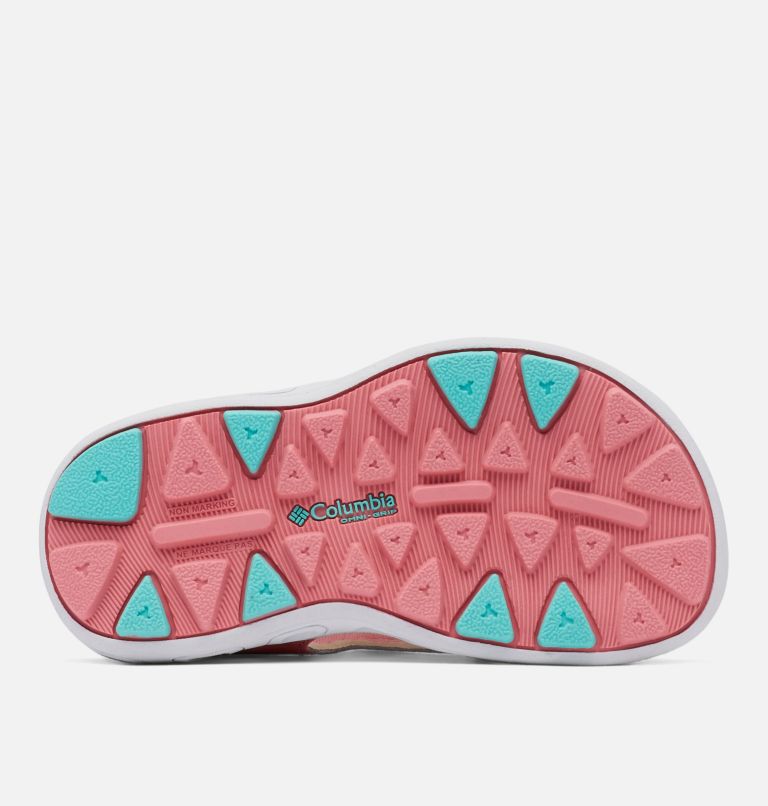 Kids' Techsun Vent Sandal, Color: Wild Salmon, Dolphin, image 4