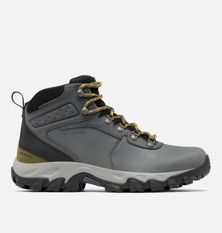 Thumbnail: Men’s Newton Ridge Plus II Waterproof Hiking Boot, Color: Graphite, Black, image 1
