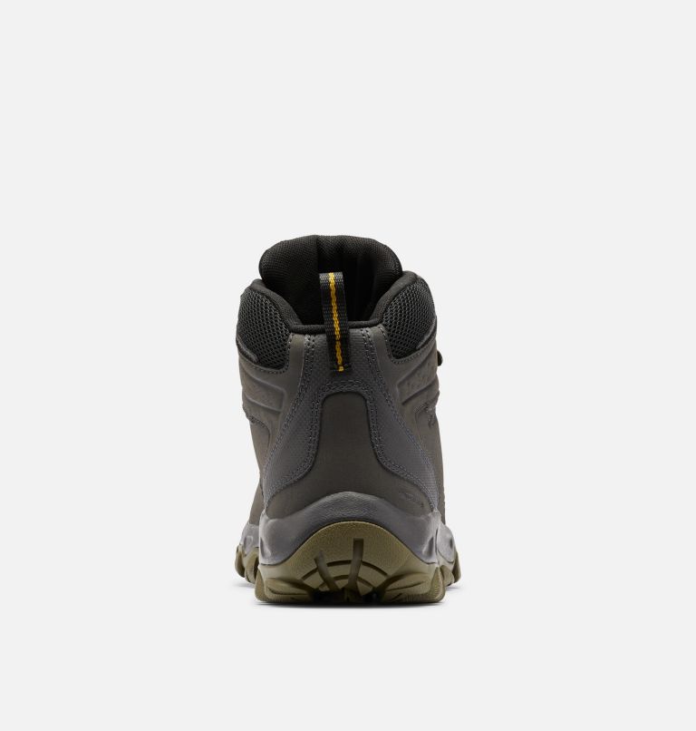 Thumbnail: Men’s Newton Ridge Plus II Waterproof Hiking Boot, Color: Dark Grey, Stone Green, image 9
