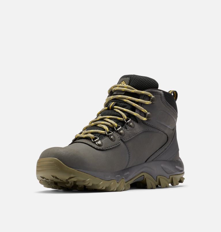 Thumbnail: Men’s Newton Ridge Plus II Waterproof Hiking Boot, Color: Dark Grey, Stone Green, image 7