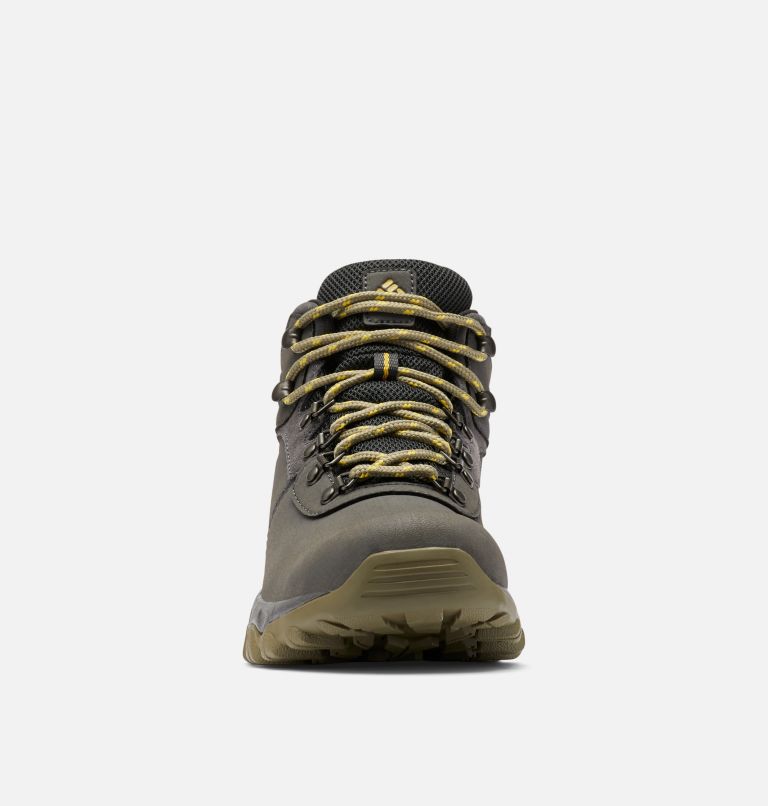 Men’s Newton Ridge Plus II Waterproof Hiking Boot, Color: Dark Grey, Stone Green, image 7