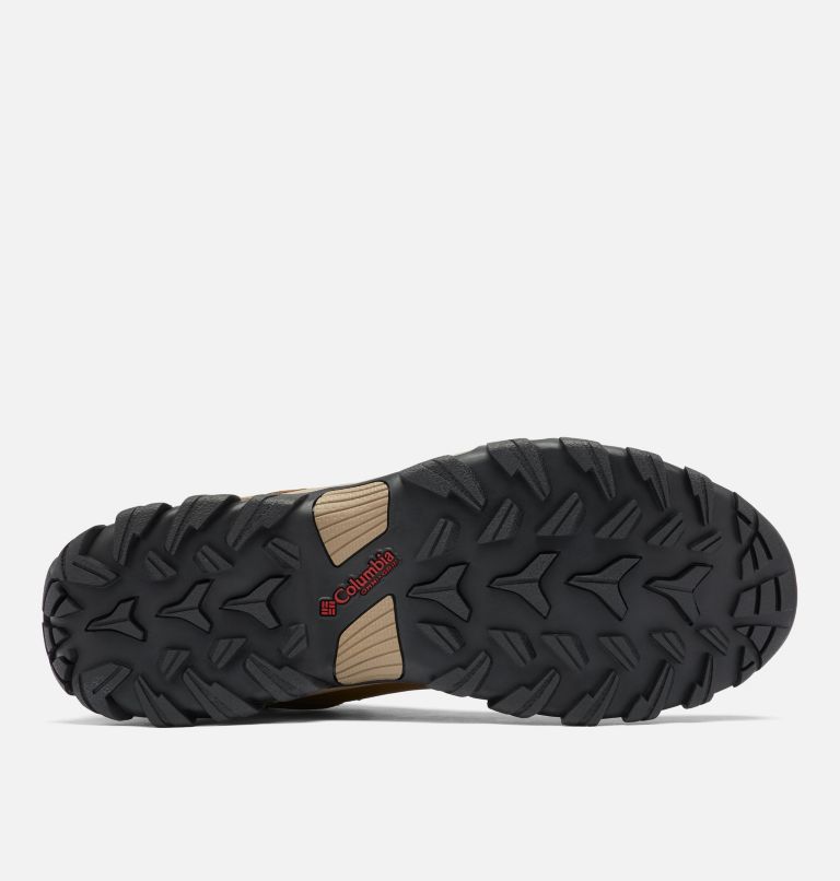 Thumbnail: Chaussures de randonnée imperméables Newton Ridge Plus II pour homme., Color: Light Brown, Red Velvet, image 4