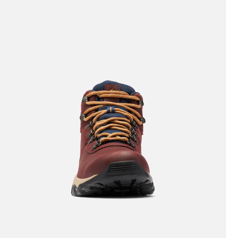 Men’s Newton Ridge Plus II Waterproof Hiking Boot, Color: Madder Brown, Collegiate Navy, image 7