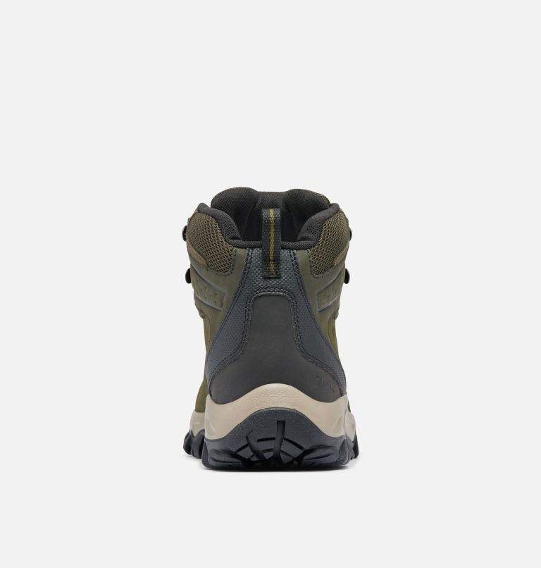 Men’s Newton Ridge Plus II Waterproof Hiking Boot, Color: Deep Olive, Desert Sun, image 2