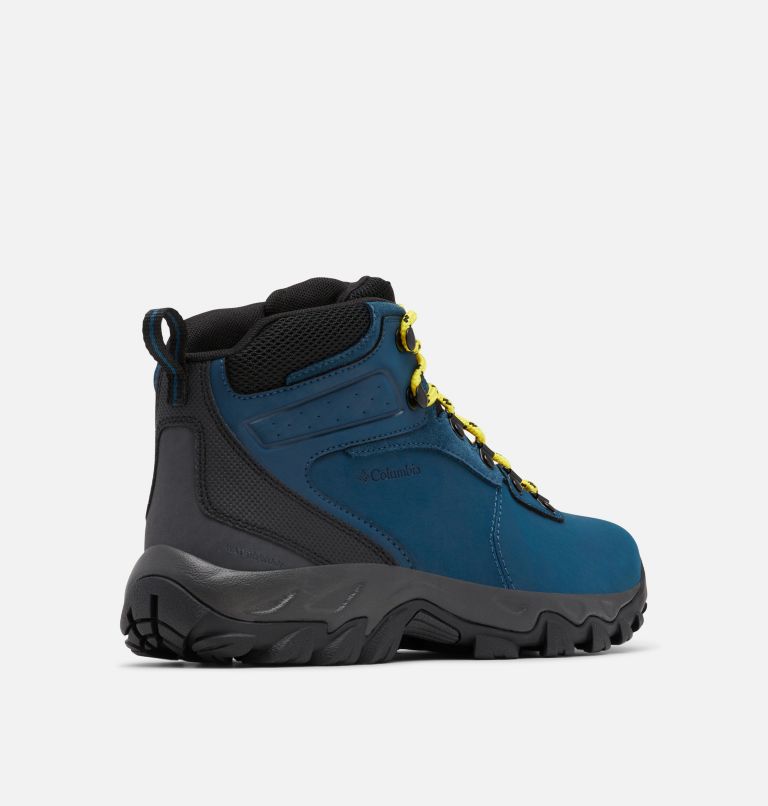 Men's Newton Ridge Plus II Waterproof Hiking Boot - Wide, Color: Petrol Blue, Black, image 9