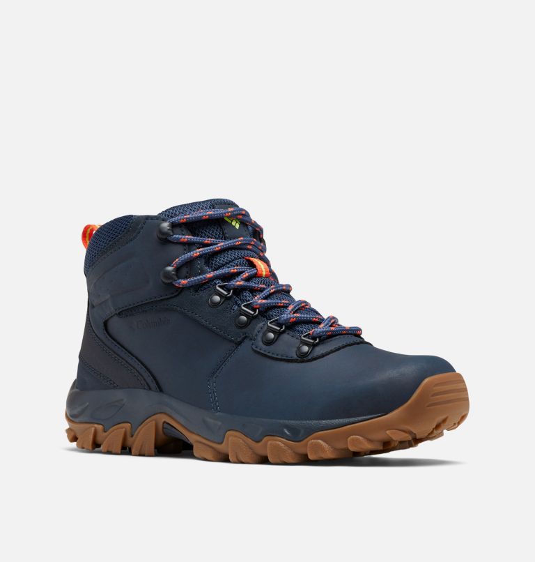 Thumbnail: Men’s Newton Ridge Plus II Waterproof Hiking Boot, Color: Abyss, Dark Mountain, image 2