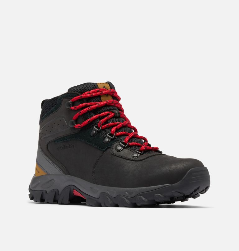 Men’s Newton Ridge Plus II Waterproof Hiking Boot - Wide, Color: Black, Shark, image 4