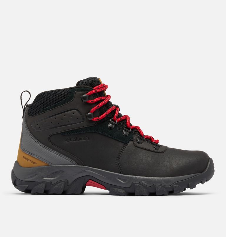 Men’s Newton Ridge Plus II Waterproof Hiking Boot - Wide, Color: Black, Shark, image 1