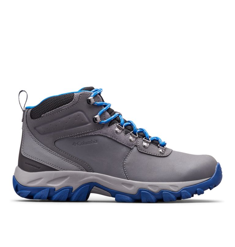 NEWTON RIDGE PLUS II WATERPROOF WIDE | 033 | 7, Color: Ti Grey Steel, Blue Jay, image 1