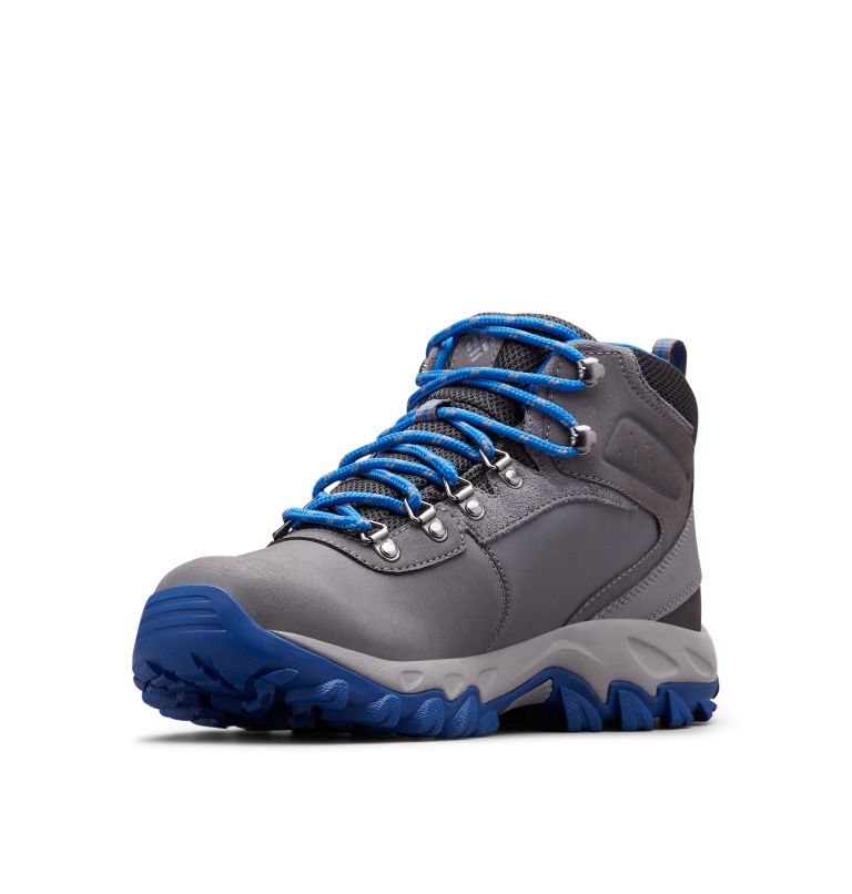 NEWTON RIDGE PLUS II WATERPROOF WIDE | 033 | 7, Color: Ti Grey Steel, Blue Jay, image 6