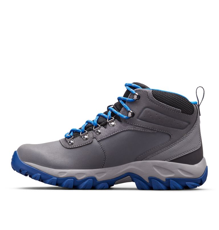 NEWTON RIDGE PLUS II WATERPROOF WIDE | 033 | 7, Color: Ti Grey Steel, Blue Jay, image 5