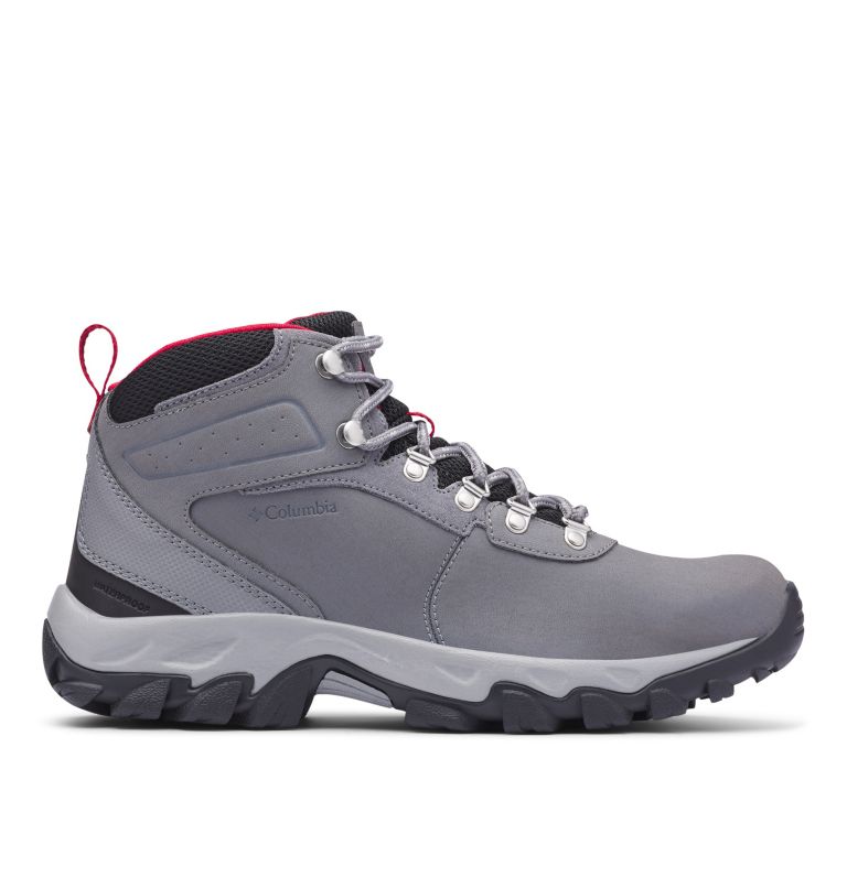 Chaussures de randonnée larges et imperméables Newton Ridge Plus II pour homme - Large, Color: Ti Grey Steel, Rocket, image 1