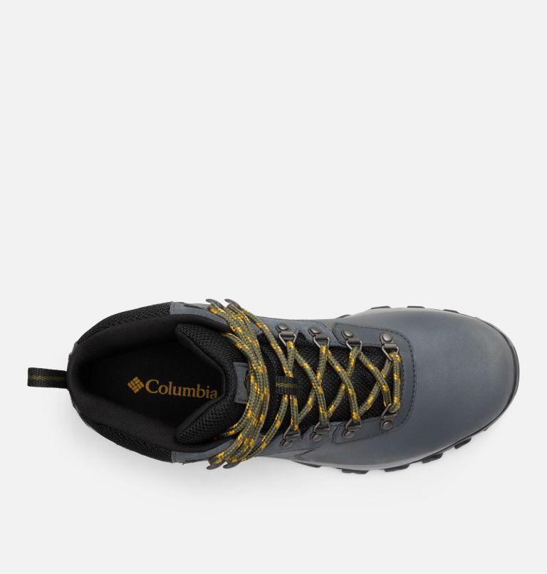 Men's Newton Ridge Plus II Waterproof Hiking Boot - Wide, Color: Graphite, Black, image 3