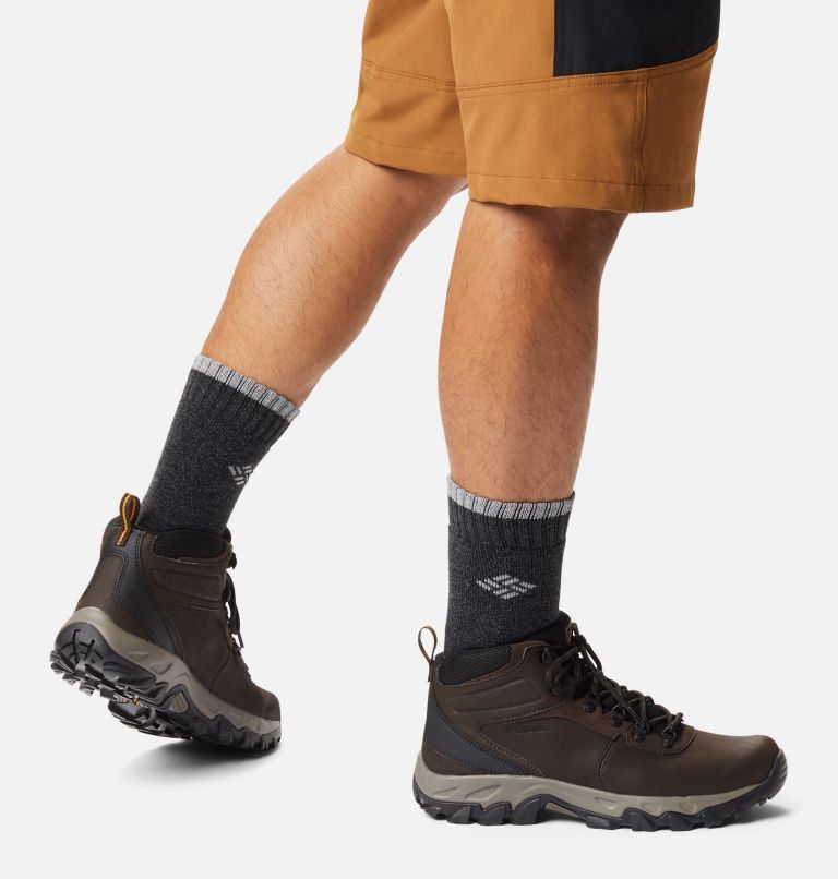Chaussures de randonnée larges et imperméables Newton Ridge Plus II pour homme - Large, Color: Cordovan, Squash, image 10