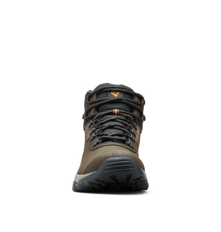 Chaussures de randonnée larges et imperméables Newton Ridge Plus II pour homme - Large, Color: Cordovan, Squash, image 7
