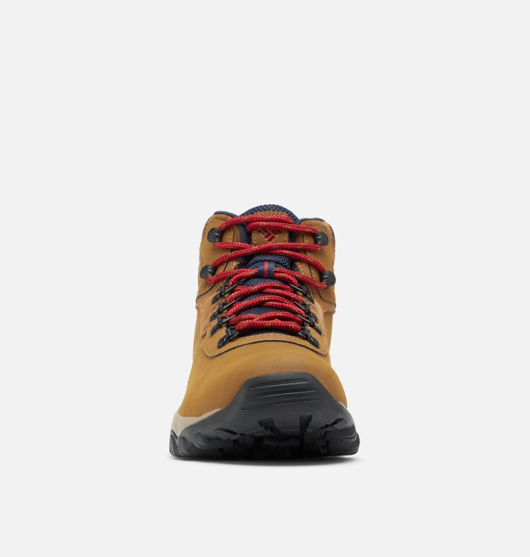 Chaussures de randonnée larges et imperméables Newton Ridge Plus II pour homme - Large, Color: Light Brown, Red Velvet, image 7
