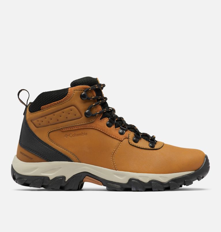 Men’s Newton Ridge Plus II Waterproof Hiking Boot - Wide, Color: Elk, Black, image 1