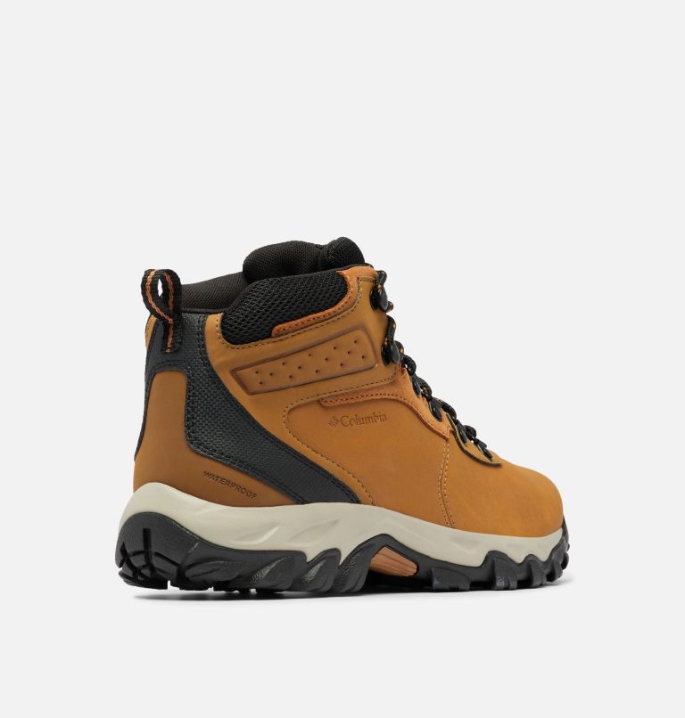 Men’s Newton Ridge Plus II Waterproof Hiking Boot - Wide, Color: Elk, Black, image 9