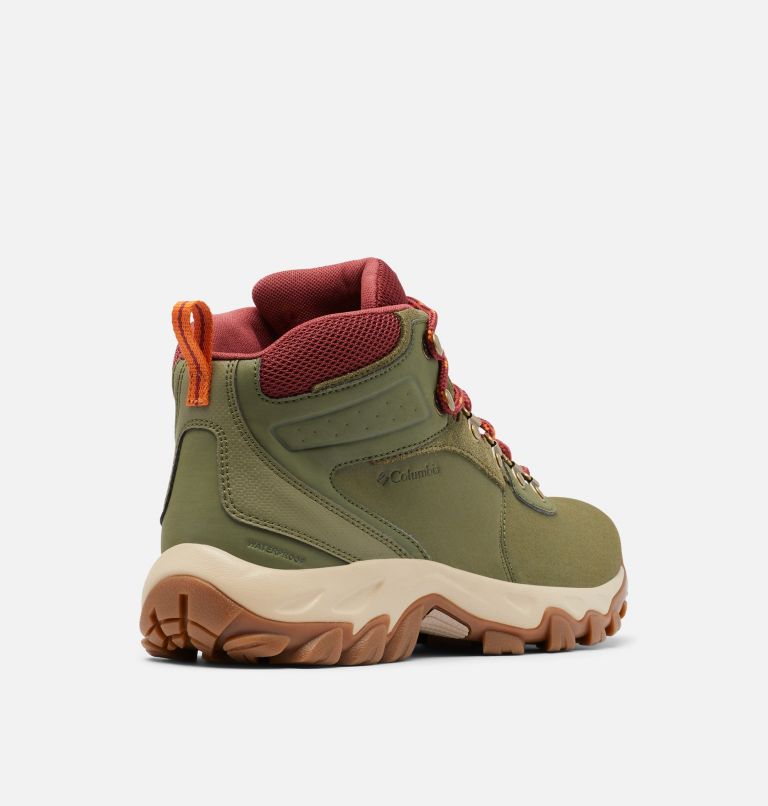 NEWTON RIDGE PLUS II WATERPROOF WIDE | 371 | 16, Color: Hiker Green, Marsala Red, image 9