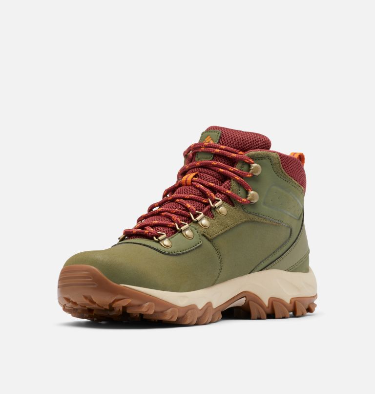 NEWTON RIDGE PLUS II WATERPROOF WIDE | 371 | 16, Color: Hiker Green, Marsala Red, image 6