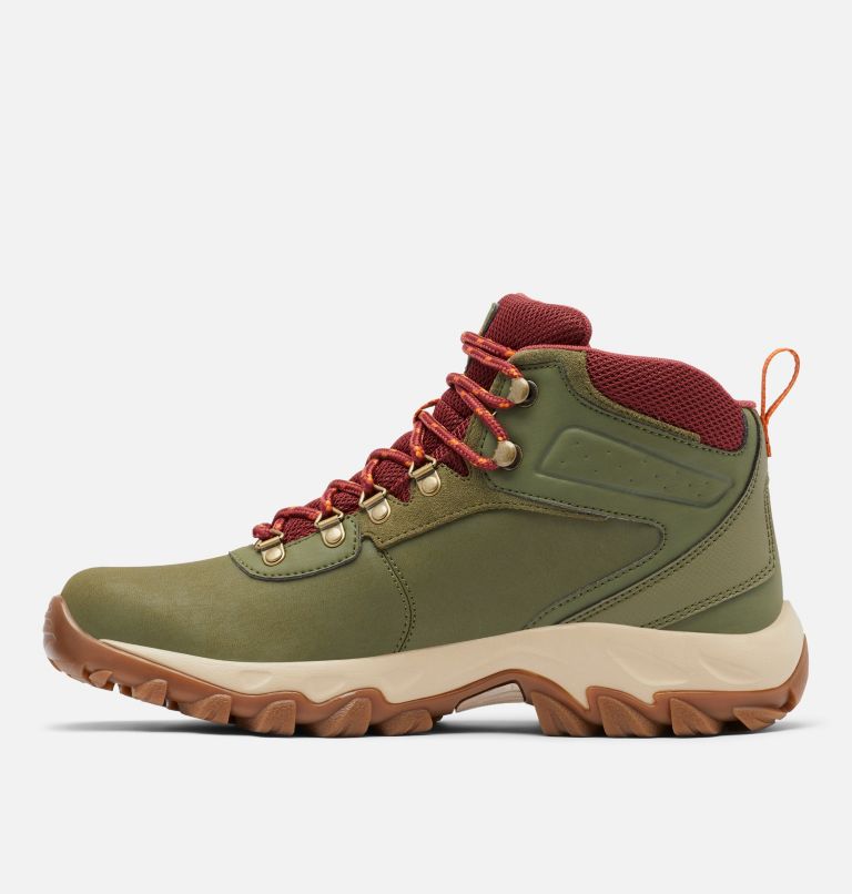 NEWTON RIDGE PLUS II WATERPROOF WIDE | 371 | 16, Color: Hiker Green, Marsala Red, image 5