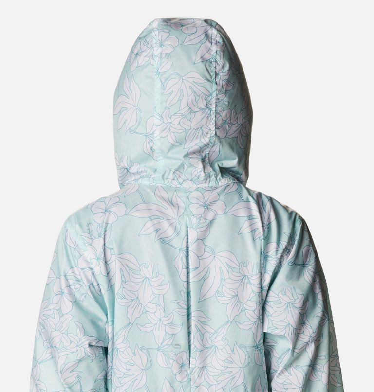 Flash Forward Printed Windbreaker | 329 | L, Color: Icy Morn Lakeshore Floral Print, image 6
